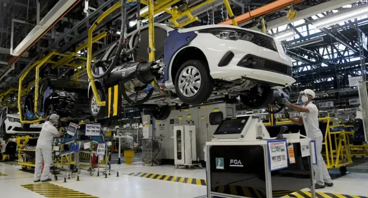Produção de automóveis acumula 7,1% de aumento em relação a 2025