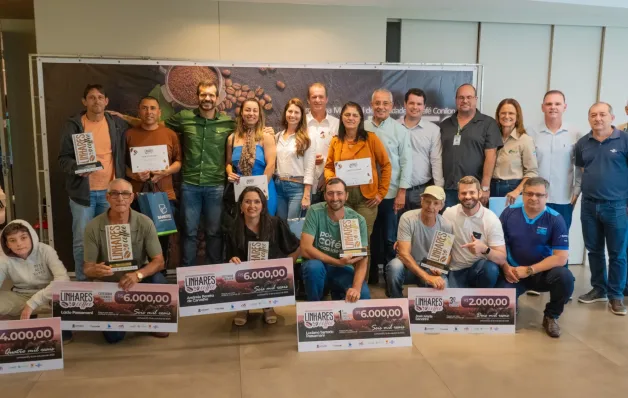 Produtores de Santa Cruz de Terra Alta são grandes vencedores do concurso de qualidade do café conilon de Linhares