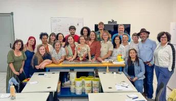 Produtores rurais participam de curso sobre produção de chocolate de amêndoas beneficiadas do cacau