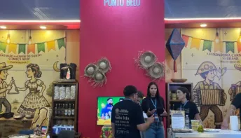 Produtos típicos e Festival da Morena marcaram espaço de Ponto Belo na Feira dos Municípios