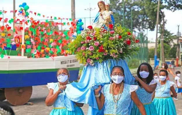 Programação da Festa de Nossa Senhora do Rosário e de São Benedito na Serra