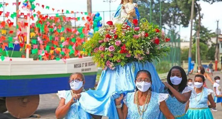 Programação da Festa de Nossa Senhora do Rosário e de São Benedito na Serra