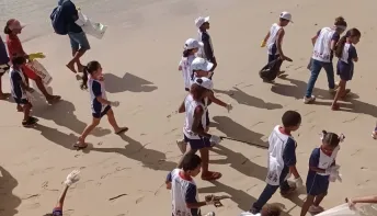 Projeto Mares realiza ações de educação ambiental e científica na Ilha de Itaparica