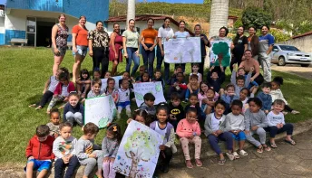Projeto “Pequenos Guardiões da Natureza” trabalha preservação do meio ambiente com crianças de Ceim de São Rafael