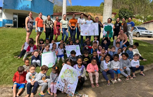 Projeto “Pequenos Guardiões da Natureza” trabalha preservação do meio ambiente com crianças de Ceim de São Rafael