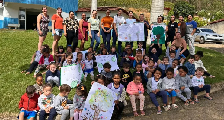 Projeto “Pequenos Guardiões da Natureza” trabalha preservação do meio ambiente com crianças de Ceim de São Rafael