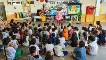 Projeto trabalha educação ambiental por meio  da música e da arte em escolas de Cariacica