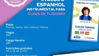 Prorrogadas inscrições para cursos de idiomas do Programa de Qualificação para o Turismo