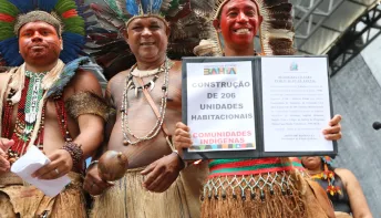 Prorrogado o prazo de seleção do edital para a construção de 206 habitações em aldeias indígenas da Bahia