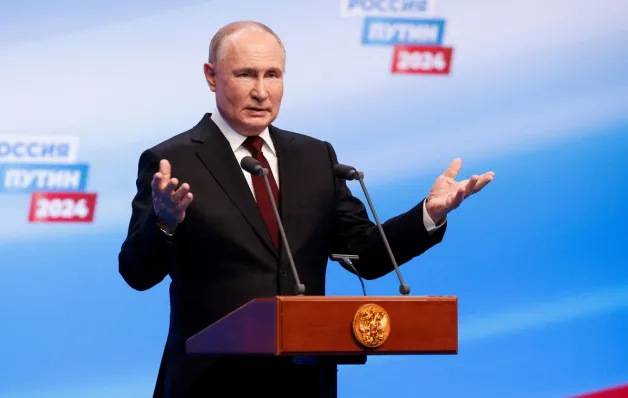 Putin é reeleito com votação recorde e promete mais força militar