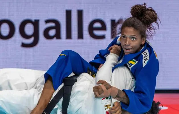 Rafaela Silva perde para mongol e cai na estreia do Grand Prix de Judô de Zagreb