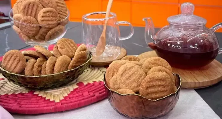 Receita fácil de biscoito de amendoim rende até 70 unidades