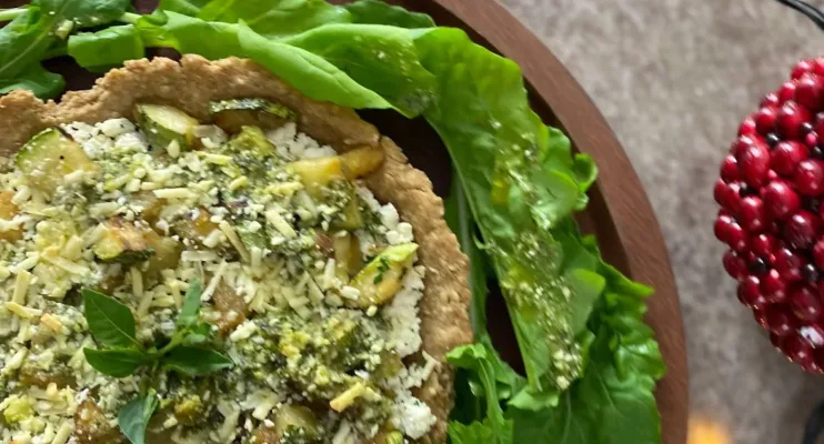 Receita: Torta salgada de abobrinha