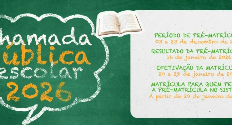 Rede municipal de São Mateus inicia cadastramento escolar de 2026 via plataforma online