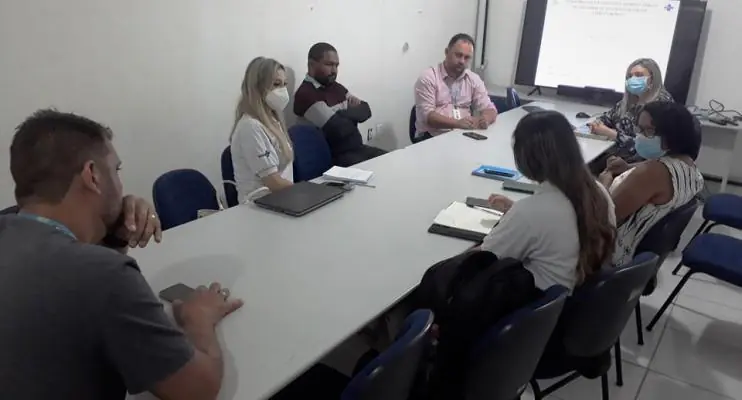 Regional Norte recebe representantes do Ministério da Saúde para tratar de ações sobre a saúde do trabalhador