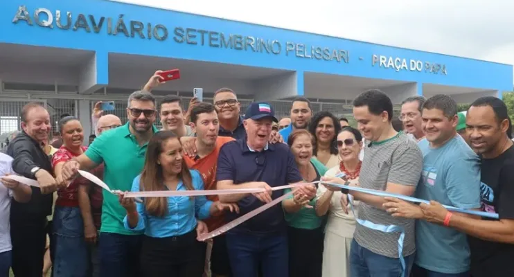 Renato Casagrande Governador do Estado ES inaugura Novo Sistema Aquaviário
