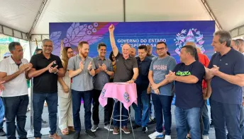 Renato Casagrande inaugura obra de adaptação às mudanças climáticas em Cariacica