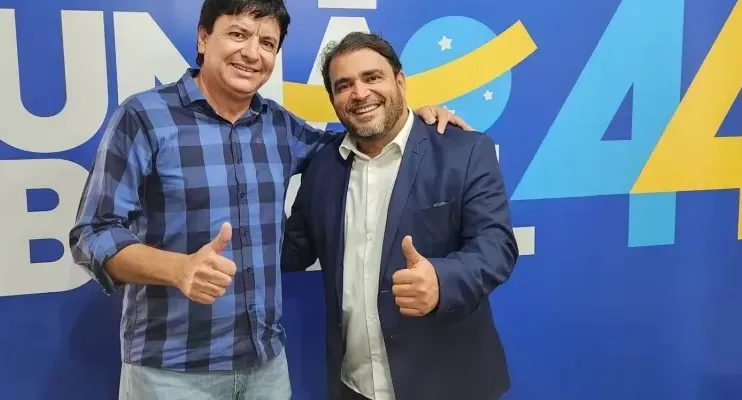 Renato  Louzi  visita presidente do união Brasil