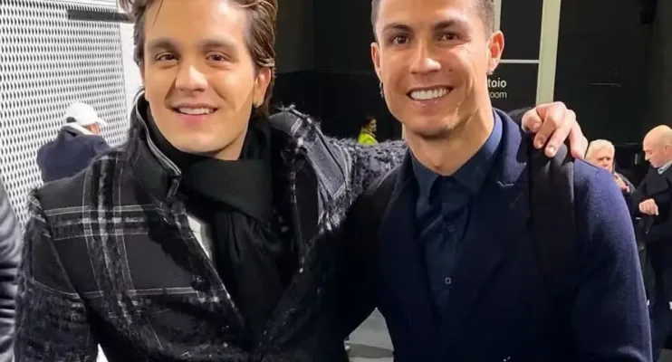 Réveillon particular de Cristiano Ronaldo tem show de Luan Santana