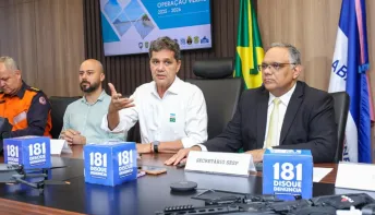 Ricardo Ferraço anuncia plano de segurança para o verão no Espírito Santo