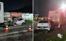 Ricardo Gomes, de 34 anos morre após bater carro a 180 km/h na traseira de ônibus