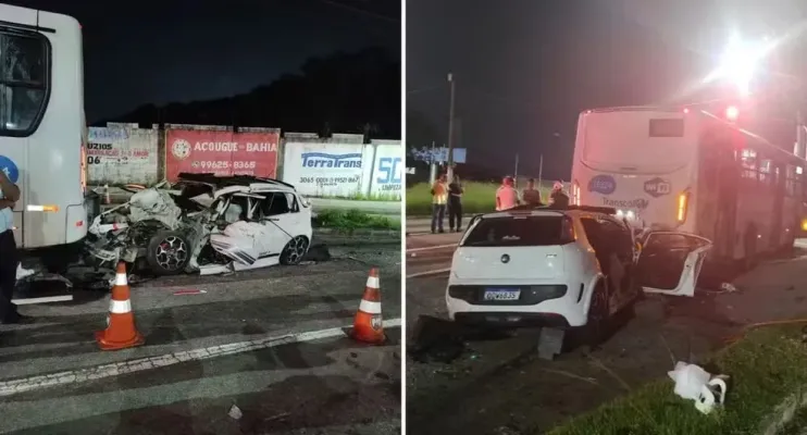 Ricardo Gomes, de 34 anos morre após bater carro a 180 km/h na traseira de ônibus