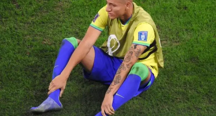 Richarlison agradece torcida e desabafa: "Ferida que ficará aberta para sempre"