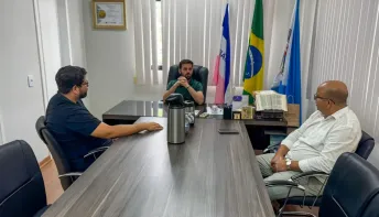 Roninho Passos visita prefeito de Marilândia e reforça articulações regionais
