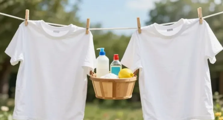 Roupas brancas amareladas? Veja como recuperar as peças