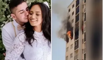 Saiba quem era o casal que morreu ao se jogar com bebê de apartamento em chamas