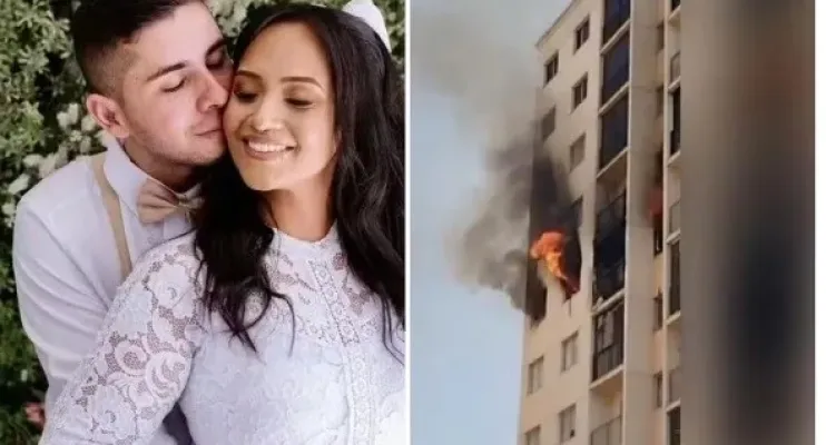 Saiba quem era o casal que morreu ao se jogar com bebê de apartamento em chamas