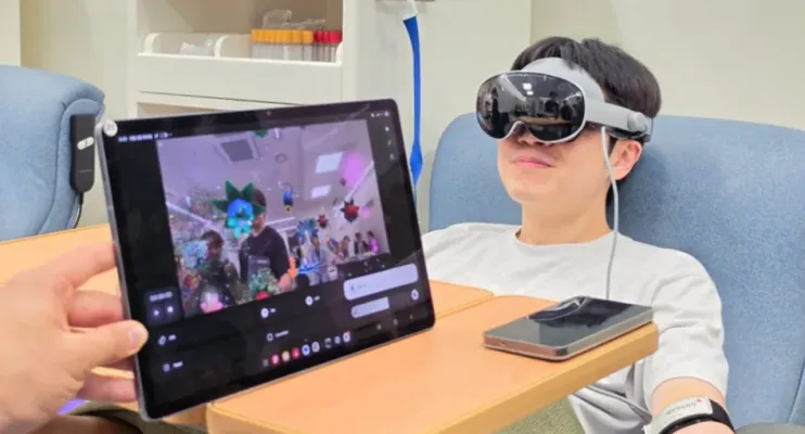Samsung usa Galaxy XR para melhorar experiência de doação de sangue na Coreia