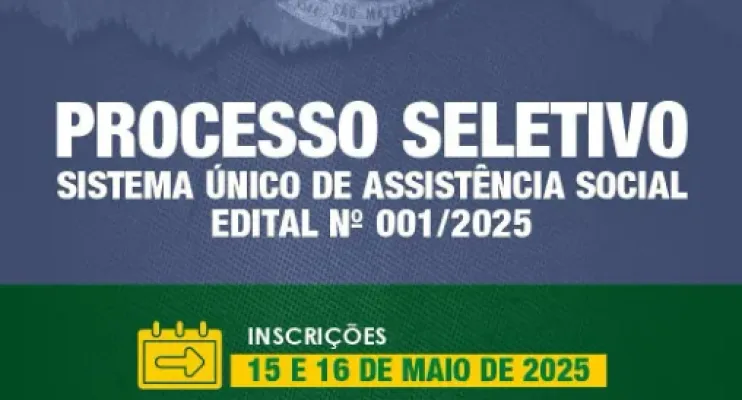 Prefeitura de São Mateus lança processo seletivo com 62 vagas para a área social