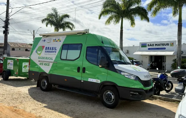 São Mateus recebe unidades odontológicas móveis do governo federal