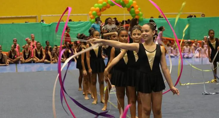Secretaria de Esporte e Lazer realiza Festival de Ginástica Rítmica e Dança