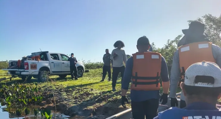 Secretaria do Rio Doce acompanha novo monitoramento da água, peixes e áreas degradadas em Linhares e Sooretama