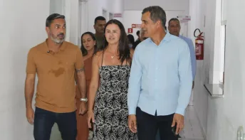Secretário Estadual de Saúde visita UMI de Jaguaré para planejar ampliação