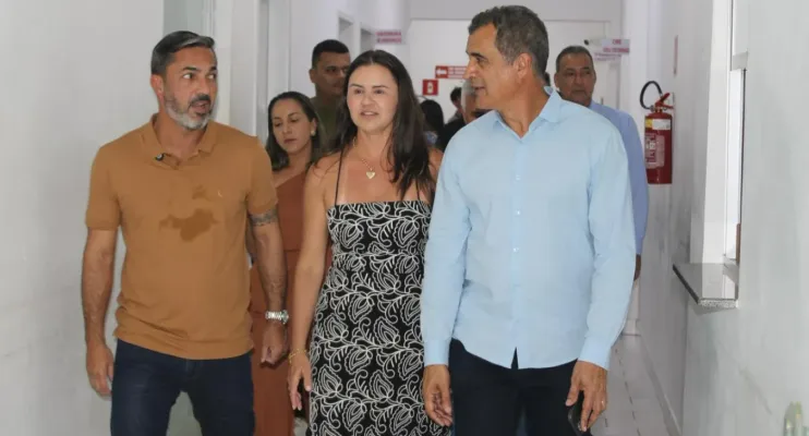 Secretário Estadual de Saúde visita UMI de Jaguaré para planejar ampliação