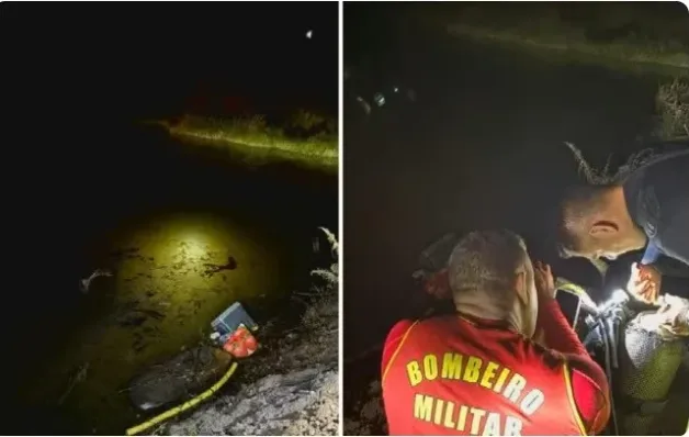 Seis pessoas morrem após carro cair em represa; mãe perdeu 4 filhos em acidente