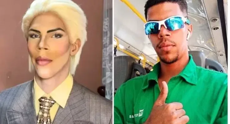 Sem maquiagem e de cavanhaque, Ken Humano vira frentista: 'Como uma fênix'