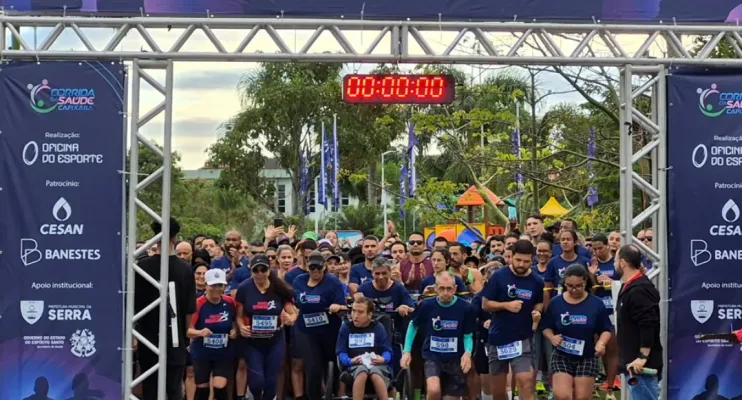 Serra recebe edição inaugural da Corrida da Saúde Capixaba