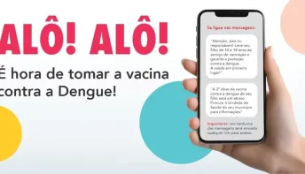Sesa inicia envio de SMS para alertar pais e responsáveis sobre a vacina da dengue