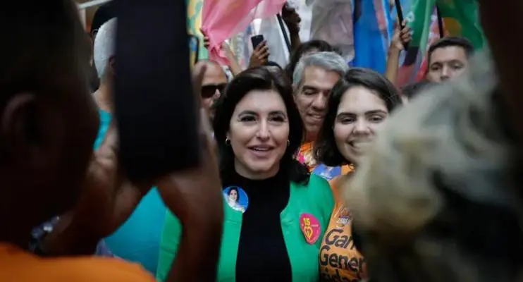 Simone Tebet dará apoio a Lula em evento com o petista