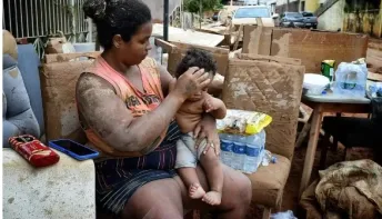  Sobe para 19 o número de mortes após fortes chuvas no ES; seis pessoas seguem desaparecidas