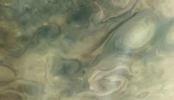 Sonda de Júpiter capta imagem dos ciclones deste planeta