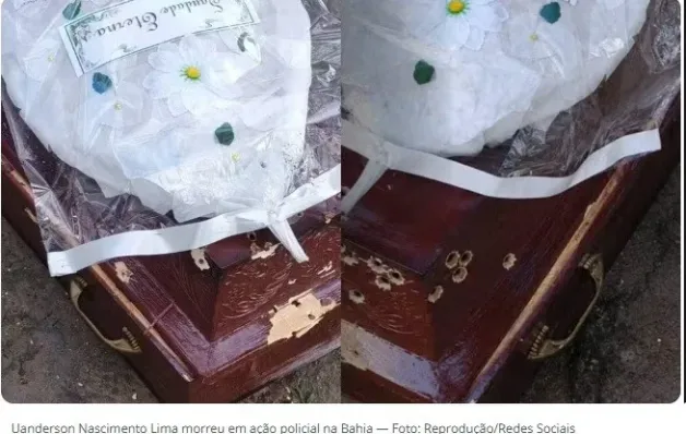Suspeito de atacar caixão de adolescente a tiros morre em confronto com policiais na Bahia