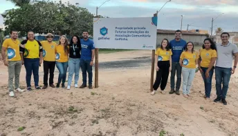 Suzano doa terreno de 3,5 mil m² no centro de Mucuri para Associação Comunitária Golfinho