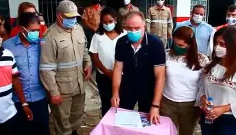 Tenente Coronel Machado fala da importância da instalação do Corpo de Bombeiro em São Gabriel da Palha