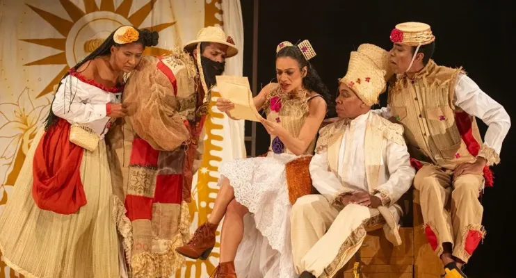 Theatro Carlos Gomes recebe peça 'O santo e a porca'