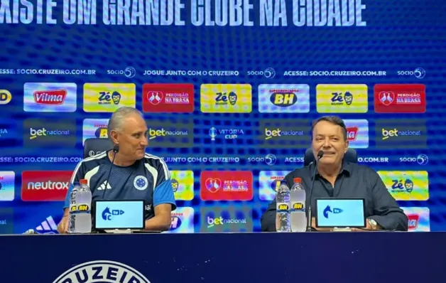 Tite é apresentado e inicia trabalho como técnico do Cruzeiro